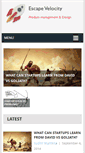 Mobile Screenshot of escvelocity.com